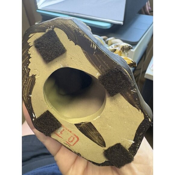 Vintage Shiwan Chinese Mudman Statue Figurine Laborer - Picture 5 of 5